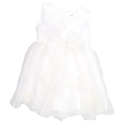 Flower girl dress (White) from Ai Meng Baby