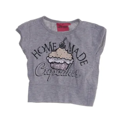 T-shirt (Grå, Flerfärgad) från Miss Snob Bomull