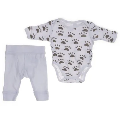 Set (Vit, Brun) från ICA I Love Eco Bomull