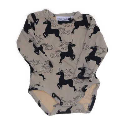 Body (Beige, Black) from Mini Rodini Organic cotton, Elastane
