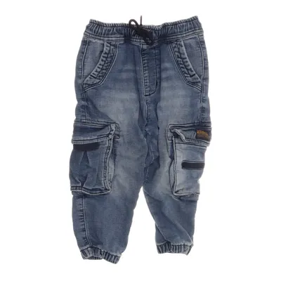 Cargobyxor (Blå) från Next Bomull, Elastan, Återvunnen polyester, Viskos