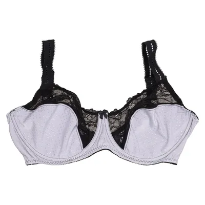 Bra (Gray, Black) from Elbrina Elastane, Polyamide, Polyester