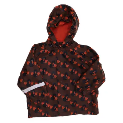 Regnjacka (Brun, Orange, Svart) från Aarikka Polyester, Polyuretan