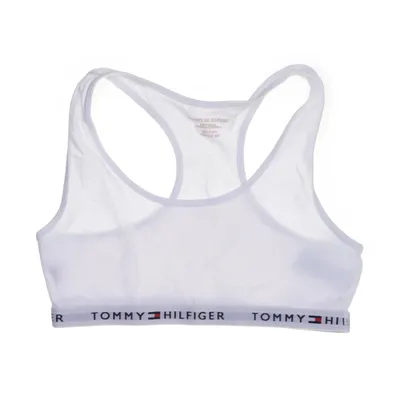 Sport-bh (Wit) van Tommy Hilfiger Katoen, Elastaan