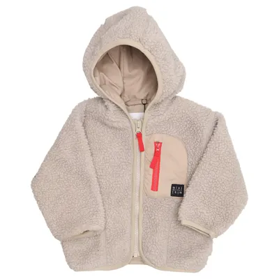 Fleecejakke (Beige) fra Minimarket Polyester