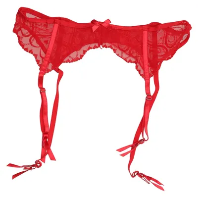 Strumpebandshållare (Röd) från Hunkemöller