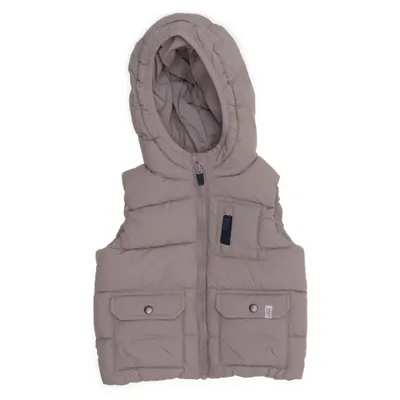 Ytterväst (Beige) från Topomini Bomull, Polyamid, Återvunnen polyester