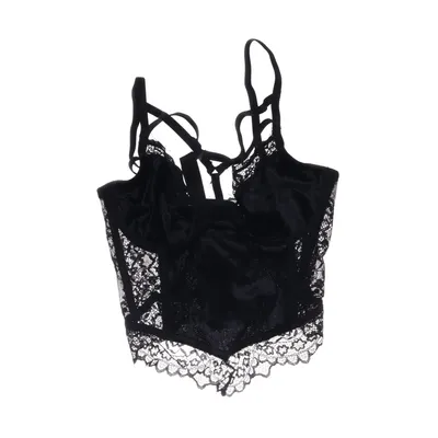 Bustier (Svart) från Killstar Elastan, Polyester