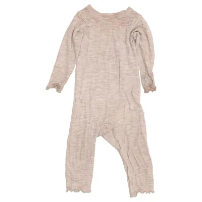 Rompertjes (Beige) van Dilling Merinowol, Zijde