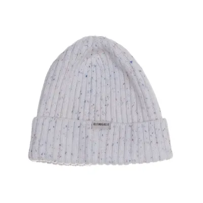 Beaniehue (Hvid, Flerfarvet) fra Kleinigkeit Akryl, Bomuld, Nylon, Uld
