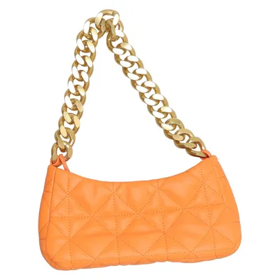 Handtas (Oranje) van Mango Polyester, Polyurethaan