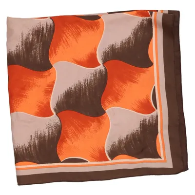 Cache-col (Orange, Marron, Gris) de Texture