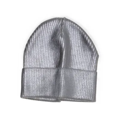 Beaniemössa (Silverfärgad) från H&M Akryl, Polyester