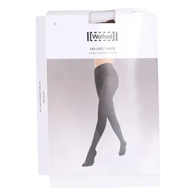 Panty (Leo Lace Tights) van Wolford Elastaan, Polyamide