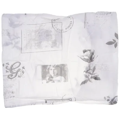 Taie d'oreiller (Blanc, Gris) de Elisabeth Rosewood Coton