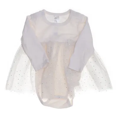 Body (White, Gold) from H&M Cotton, Elastane, Polyester