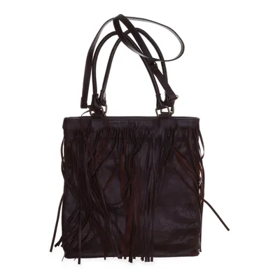 Shoulder-bag (Brown) from Borse in Pelle Leather