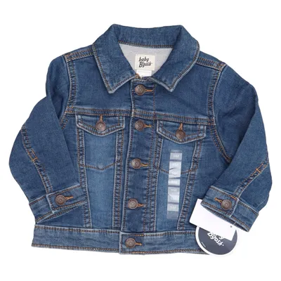 Jeansjacka (Blå) från OshKosh B'gosh Bomull, Elastan, Polyester