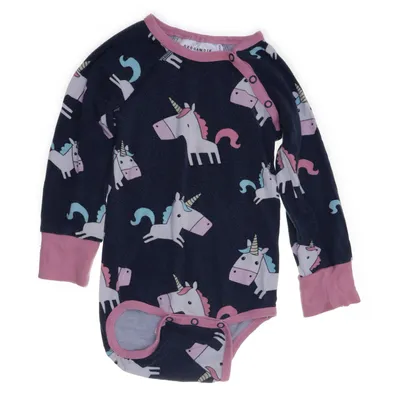 Body (Blå, Rosa, Vit, Flerfärgad) från Geggamoja Bambu, Elastan, Ekologisk bomull