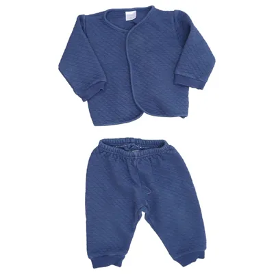 Set (Blå) från Baby Base Bomull