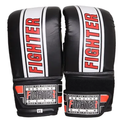 Gants de boxe (Noir, Rouge, Blanc) de Fighter