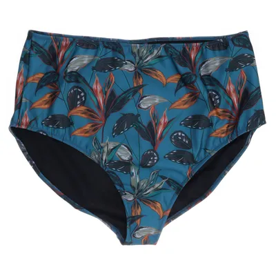 Bikiniunderdel (Grön, Flerfärgad) från Zizzi Elastan, Polyester