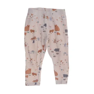 Leggings (Beige, Flerfärgad) från Lindex Baby Bomull, Elastan
