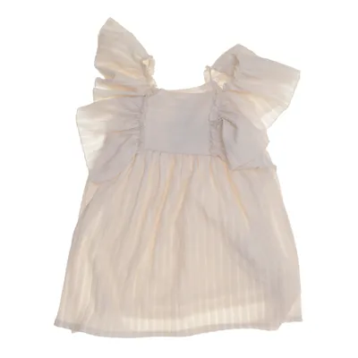 Klänning (Beige) från Zara Elastan, Polyester