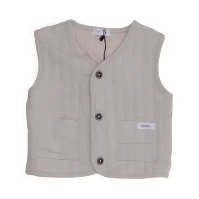 Vest (Beige) from Newbie by KappAhl Cotton, Polyester