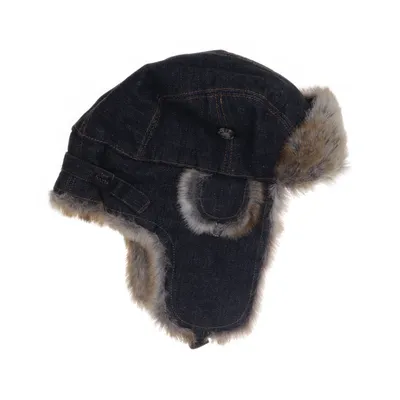 Trapperhatt (Svart, Beige) från Barts Bomull, Pälsimitation, Nylon, Polyester