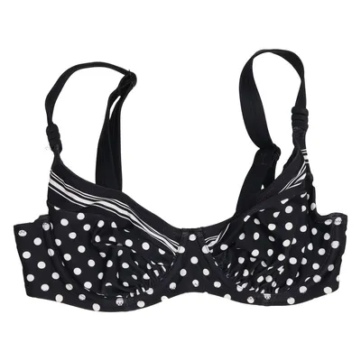 Haut de bikini (Noir, Blanc) de Wiki Élasthane, Polyamide