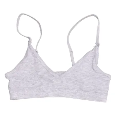 Brassière (Gris) de H&M Coton, Élasthane, Viscose