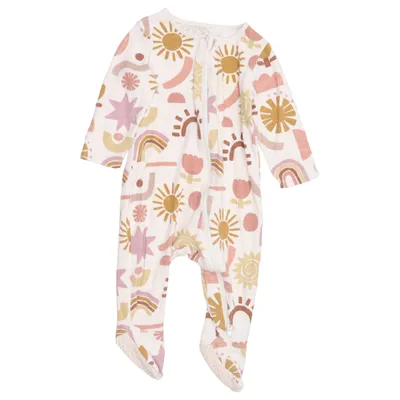 Strampler (Beige, Mehrfarbig) von Juniors Bio-Baumwolle