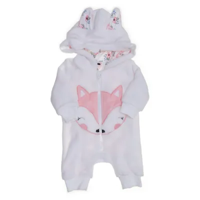 Overall (Vit, Rosa) från Newborn Polyester