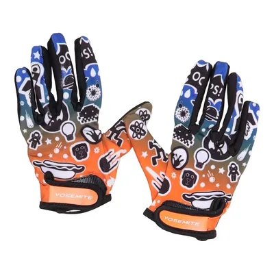 Trainingshandschoenen (Oranje, Blauw, Meerkleurig) van Yosemite Elastaan, Polyester