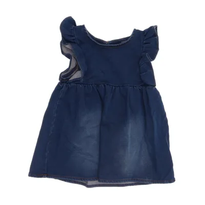 Jeansklänning (Blå) från Cubus Mini Elastan, Ekologisk bomull, Polyester