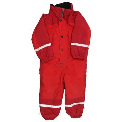 Outdoor overalls  (Rød) fra Kaxs by KappAhl Polyester