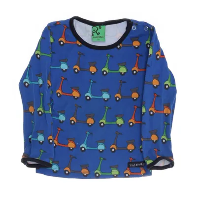 Lange mouwen shirt (Blauw, Meerkleurig) van Villervalla