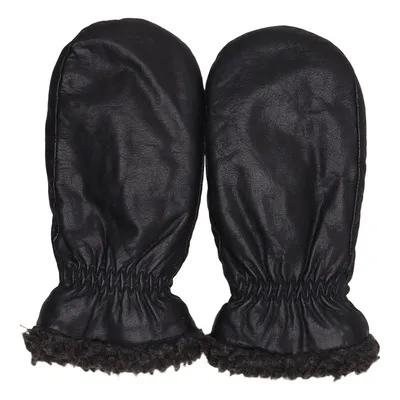 Moufles (Noir) de Bluewear Cuir, Polyester