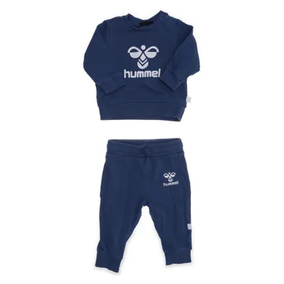 Set (Blå) från Hummel Elastan, Ekologisk bomull