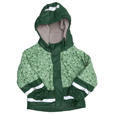 Regenjack (Groen, Meerkleurig) van Ocean Works Polyester