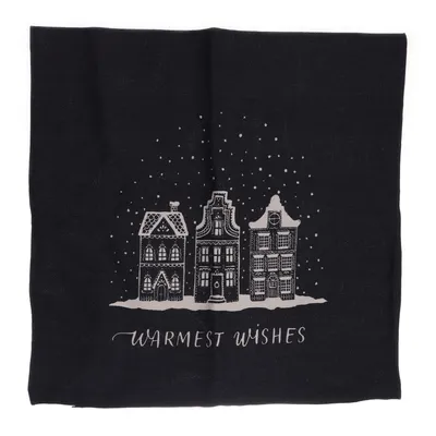 Kuddfodral (Grå, Vit) från H&M Home Bomull