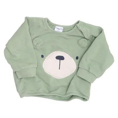 Sweatshirt (Vert) de Polarn O. Pyret Coton biologique
