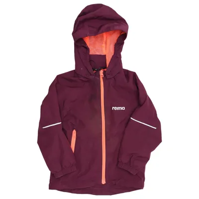 Rain jacket (Purple, Orange) from ReimaTec Polyester, Polyurethane