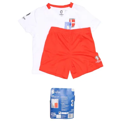 Sportswear set (Red, White) from Uefa Recycled polyester