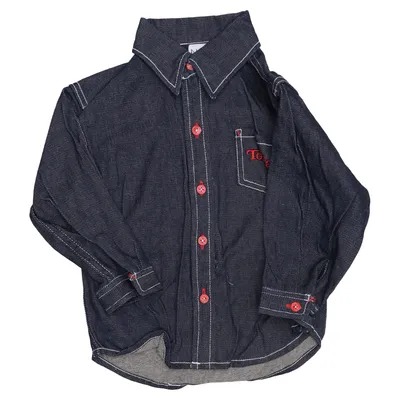 Chemise en jean (Bleu) de Now Coton