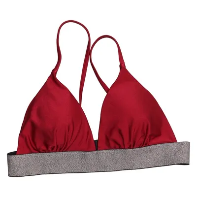 Haut de bikini (Rouge, Gris) de H.Nathalie Élasthane, Polyamide