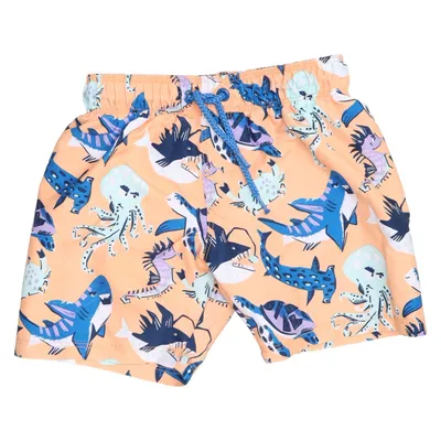 Shorts de bain (Orange, Bleu, Multicolore) de H&M Polyester