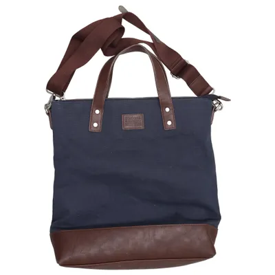 Canvas bag (Blue, Brown) from Don Donna