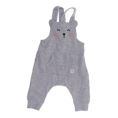 Hängselbyxor (Grå) från Lindex Baby Bomull, Elastan, Viskos